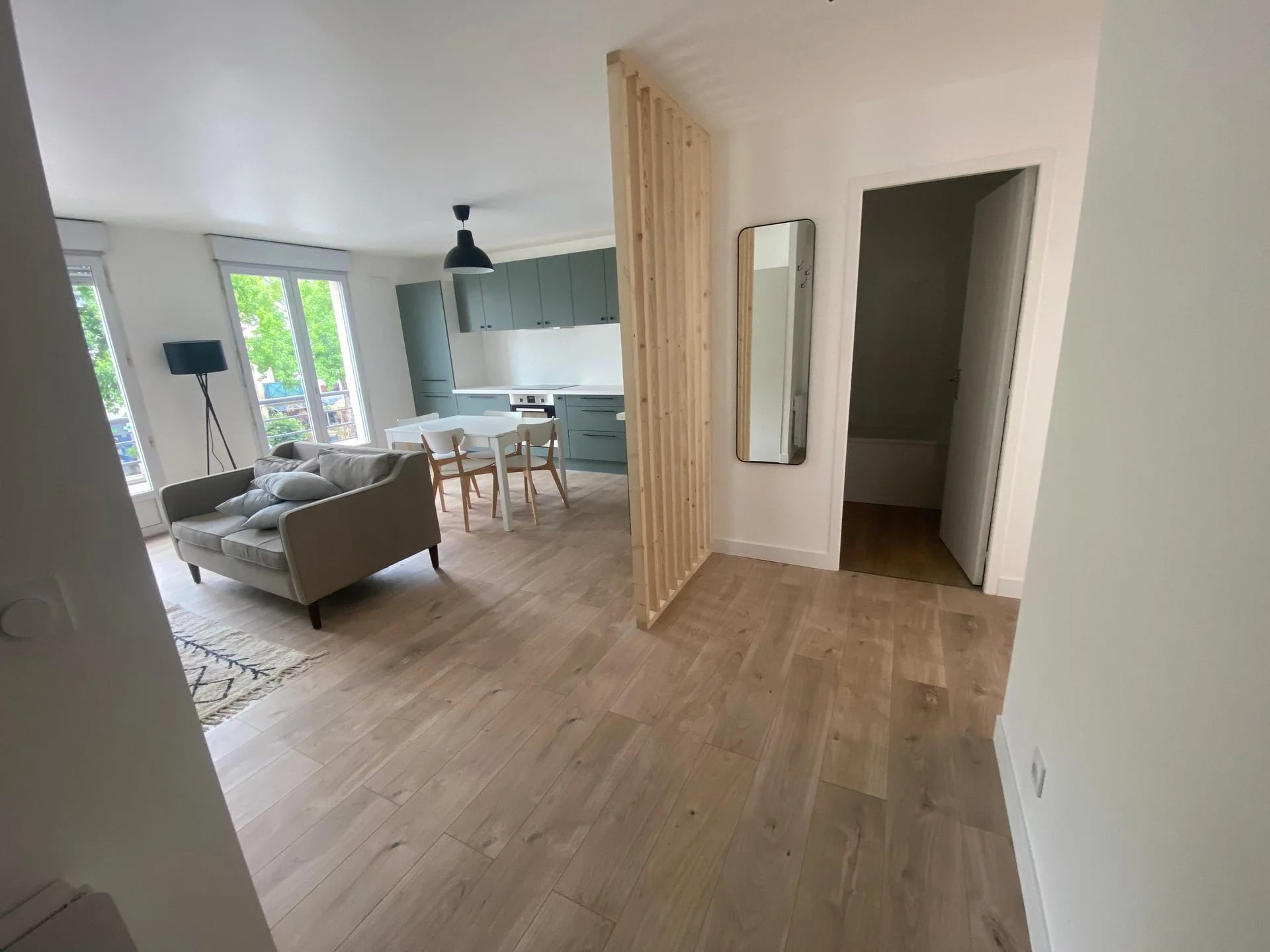 Appartement après rénovation par Renov Habitat à Nantes